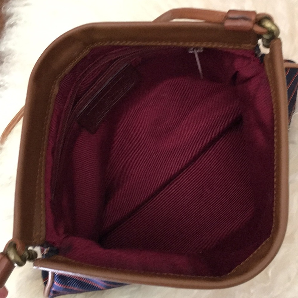 VINTAGE Trafalgar satin cross body/shoulder bag - Picture 3 of 8